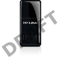 Сетевой адаптер TP-Link SOHO TL-WN823N Беспроводной USB мини адаптер 300Мбит/с стандарта N c кнопкой QSS(Realtec)