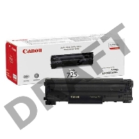 Тонер-картридж Canon Cartridge 725 (3484B002/3484B005), черный, 1600 стр, для LBP6000/6000B