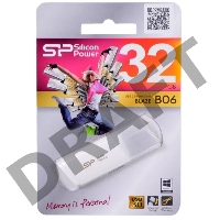 Флеш Диск Silicon Power USB Drive 32Gb Ultima B06 SP032GBUF3B06V1W {USB3.0, White}