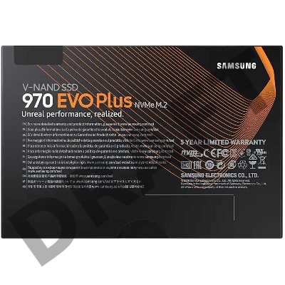Накопитель SSD Samsung 2TB M.2 NVMe 970 EVO Plus (R3500/W3300Mb/s, V-NAND 3-bit MLC, Phoenix, PCIe, 2280) (MZ-V7S2T0BW)