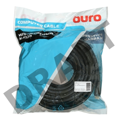 Кабель аудио-видео Buro HDMI (m)/HDMI (m) 20м. Позолоченные контакты черный (BHP HDMI 2.0-20)