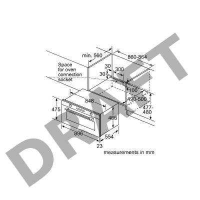 Встраиваеммый духовой шкаф SIEMENS VB554CCR0 IQ500  90*48см, 85л