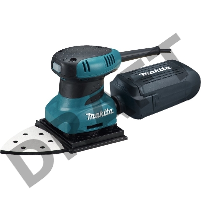 Шлифовальные машины Makita BO4565 ВШМ(дельта),{200Вт,114х102мм,угол96мм,14000об\м,ампл-1.5мм,1.1кг,кор,п\сборник,липучка}