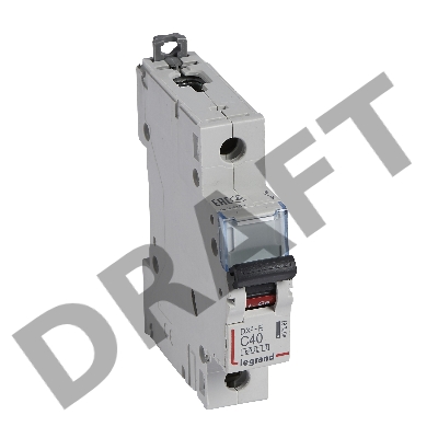 Авт.выкл.DX3-E C40 1П 6000/6kA Авт.выкл.DX3-E C40 1П 6000/6kA