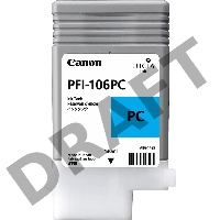 Картридж струйный Canon PFI-106 PC фото голубой для iPF6300S/6400/6450 (6625B001)
