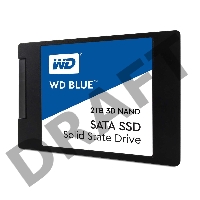 Твердотельный накопитель SSD WD Blue 3D NAND WDS400T2B0A 4ТБ 2,5