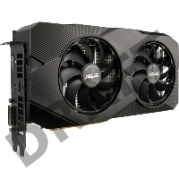 Видеокарта Asus  DUAL-RTX2060-O6G-EVO nVidia GeForce RTX 2060 6144Mb 192bit GDDR6 1365/14000 DVIx1/HDMIx2/DPx1/HDCP PCI-E Ret