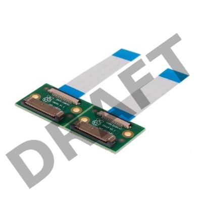 Переходная плата для подключения дисплея ACD Raspberry Pi Compute Module IO Board Camera Display Adaptor RA298