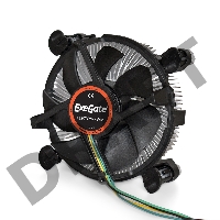 Кулер ExeGate EE97379-PWM, Al, S1150/1151/1155/1156, TDP 65W, Hydro bearing, 4pin, 23.5db, BOX