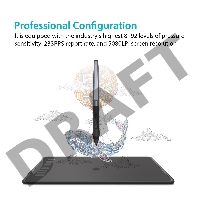 Планшет для рисования Huion Inspiroy H950P USB черный