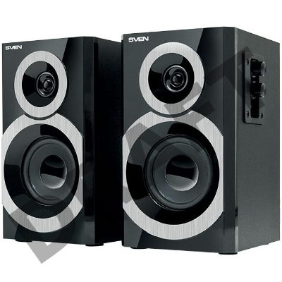 Колонки Sven SPS-619 2.0 черный 20Вт