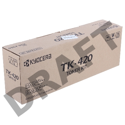 Тонер-картридж Kyocera-Mita TK-420 черный для KM-2550 15 000 стр.