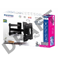 Кронштейн KROMAX DIX-18 BLACK(для LED/LCD телевизоров 22