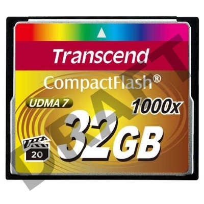 Флеш карта CF 32Gb Transcend TS32GCF1000