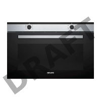 Встраиваемый газовый духовой шкаф SIEMENS VB011CBR0M IQ100 90*60см, 92л