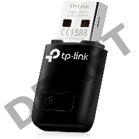 Сетевой адаптер TP-Link SOHO TL-WN823N Беспроводной USB мини адаптер 300Мбит/с стандарта N c кнопкой QSS(Realtec)