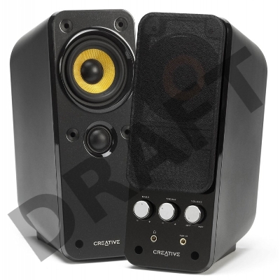 Колонки Creative GigaWorks T20 series II 2.0 черный 28Вт (51MF1610AA000)