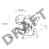 Кронштейн ARM Media LCD-101 для  LCD/LED ТВ 10