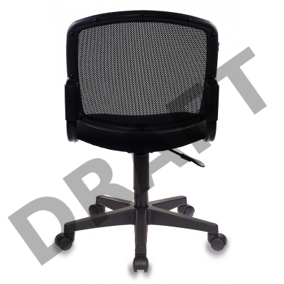 Кресло Бюрократ CH-296NX/15-21 спинка сетка черный сиденье черный 15-21
