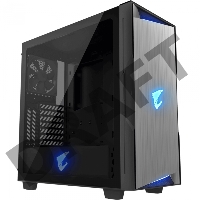 Корпус GIGABYTE AORUS C300 GLASS MidiTower без Б/П ATX MicroATX MiniITX Цвет черный GB-AC300G