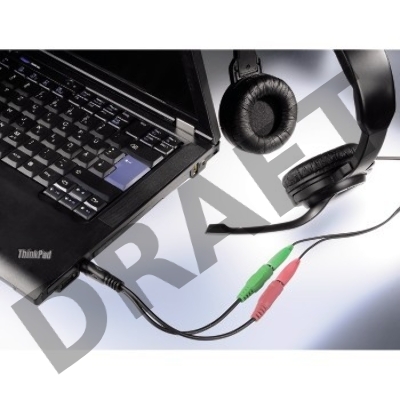 Адаптер аудио Hama H-54573 2xJack 3.5 (f)/Jack 3.5 (m) черный (00054573)