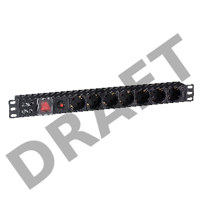 Блок розеток горизонтальный ExeGate ServerPro PDU-19H702 Al-7S-C14-SW-O, 19 Блок розеток горизонтальный ExeGate ServerPro PDU-19H702 Al-7S-C14-SW-O, 19