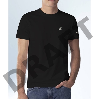 Футболка Hi-Black черная с лого (M)