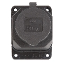 розетка кабельная наружной установки IР44 16А 2Р+E каучук ОМЕГА IEK PKR11-016-2-K02