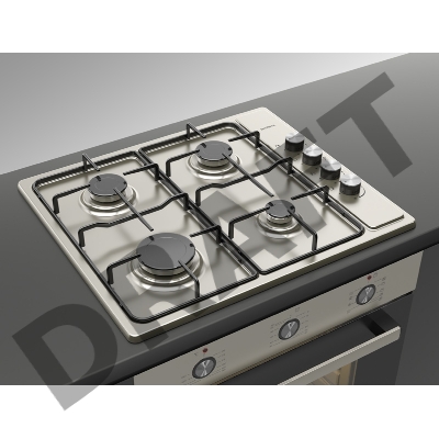 Газовая варочная поверхность Darina T1 BGM 341 12X нержавеющая сталь