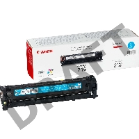 Тонер-картридж Canon Cartridge 716C (1979B002) голубой, 1500 стр., для LBP5050/5050N