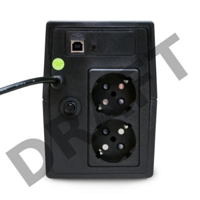 Источник бесперебойного питания UPS POWERMAN Back Pro 650 PLUS, line-interactive