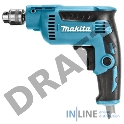 Дрель-шуруповерт Makita DP2010 Дрель,{370Вт,ЗВП-6.5мм,0-4200об\м,1.0кг,кор}