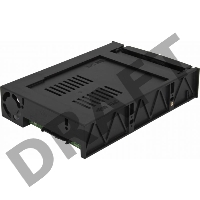 Сменный бокс для HDD AgeStar MR3-SATA(SW)-1F SATA II пластик черный 3.5
