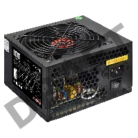 Блок питания 700W ExeGate 700PPH-LT, RTL, 80+, ATX, black, APFC, 12cm, 24p, (4+4)p, 5*SATA, 3*IDE