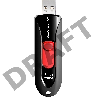 Флэш Диск Transcend USB Drive 64Gb JetFlash 590 TS64GJF590K {USB 2.0}