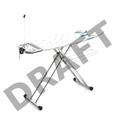 Доска гладильная DOGRULAR СИЛЬВИЯ Р, произв-о Россия, чехол с тефлоновым покрытием (в уп. 2 шт)