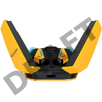 Наушники с микрофоном Edifier GX07 желтый/черный вкладыши BT в ушной раковине