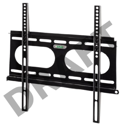 Кронштейн для телевизора Hama Ultraslim H-11757 черный 32