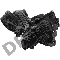 Блок питания Hiper ATX 650W HPB-650FMK2 80+ gold (24+4+4pin) APFC 120mm fan 6xSATA Cab Manag RTL