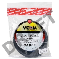 Кабель VCOM VVG6460-3MO Кабель удлинительный Монитор-SVGA card (15M-15F) 3m, 2 фильтра    