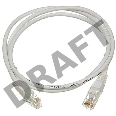 Коммутационный шнур Кат. 6 S/FTP, LSZH, Цвет: белый, 1.0 м NPC CAT 6, SHD, LSZH, white, 1 m