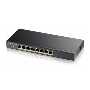 Коммутатор Smart L2 Zyxel GS1900-8, 8xGE, настольный, бесшумный