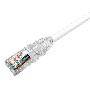 Коммутационный шнур Кат.5E U/UTP RJ-45, LSZH, Цвет: белый, 1.0м Patch Cord Cat5e U/UTP LSZH white, 1m