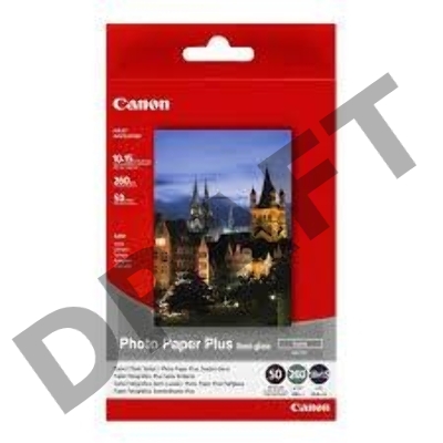 Фотобумага CANON   Полуглянцевая  260г/м2, A6 (10X15), 50 л.