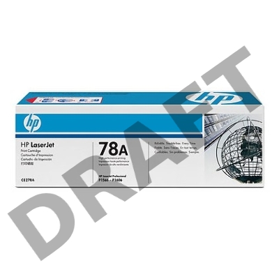 Тонер-картридж HP CE278A черный LJ P1566/P1606 (2100стр.)