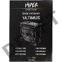Блок питания Hiper ATX 750W HPB-750FMK2 80+ gold (24+4+4pin) APFC 120mm fan 6xSATA Cab Manag RTL