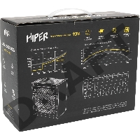 Блок питания Hiper ATX 750W HPB-750FMK2 80+ gold (24+4+4pin) APFC 120mm fan 6xSATA Cab Manag RTL