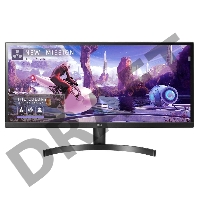 Монитор LG LCD 34'' [21:9] 2560х1080(UW-UXGA) IPS, nonGLARE, 300cd/m2, H178°/V178°, 1000:1, 16.7M, 5ms, 2xHDMI, DP, USB-Hub, Height adj, Tilt, Audio out, 2Y, Black