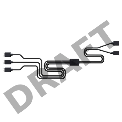 кабель питания вентилятора Cooler Master Addressable RGB 1-to-3 Splitter Cable