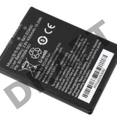 Аккумулятор Standard battery pack for ScanPal EDA50/EDA50hc/EDA51 (Li-ion, 3.8 V, 4000 mAh) (included with each terminal).